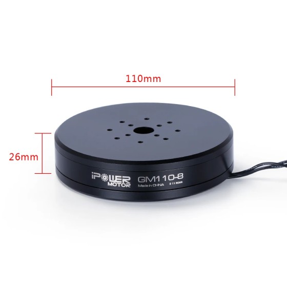 Hot Sales IFlight IPower GM110-8 Gimbal Brushless Stabilization Camera Motor SLR Aerial Z Axis DIY Parts Drones Accessories